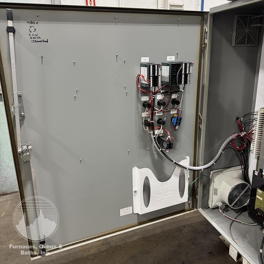 Used 80"W x 76"H x 90"L, Jensen Industries, 500-F, (300-F w/Solvents), Electric, Solvent Rated