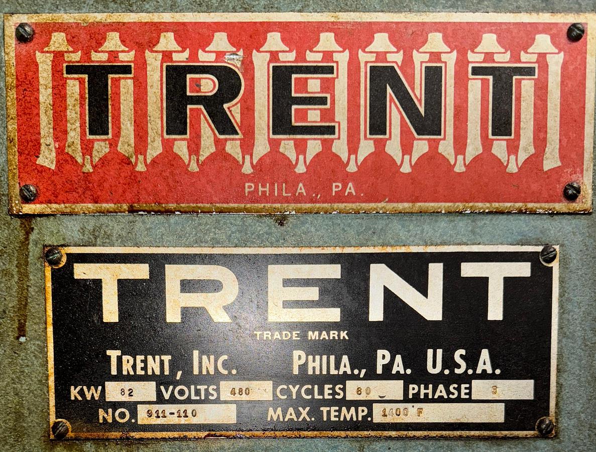 Used 48"W x 48"H x 96"L, Trent Box Temper Furnace, Electric, 1400°F