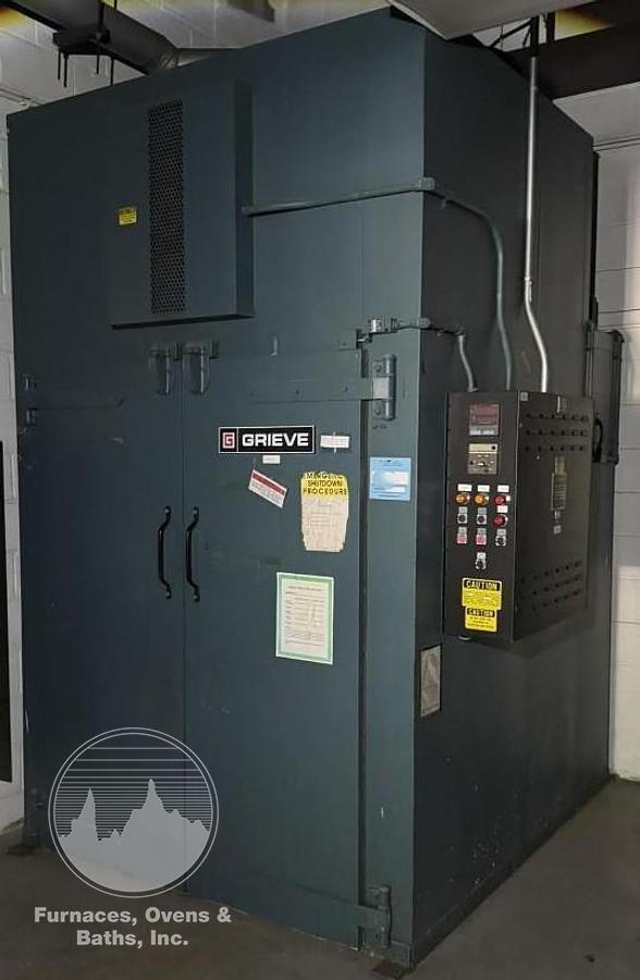 Used 54"W x 72"H x 72"L, Grieve B2-500 Electric Walk-In Oven, 500°F, Solvent Rated (200°F)