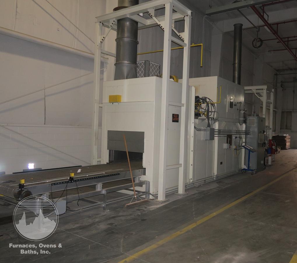 Used Lanly Conveyor Oven 44" Wide Belt, Gas Fired, 400°F, LIKE NEW