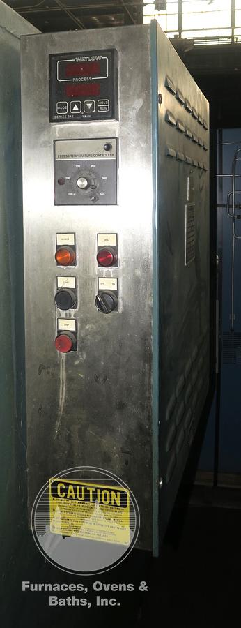 Used 36"W x 60"H x 36"L Grieve TA-500, 500°F, Electric, Stainless Steel Interior