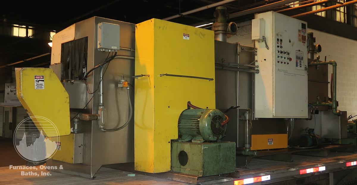 Used 24"W x 18" High Alliance Manufacturing Aquamaster - CB - 2400E, Electric, Wash and Heated Blow-Off