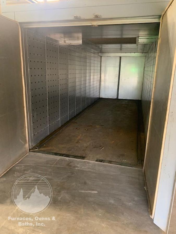 Used 84"W x 84"H x 264"L (22'L), Lewco, Electric Walk-In Oven, 500°F, Double Ended