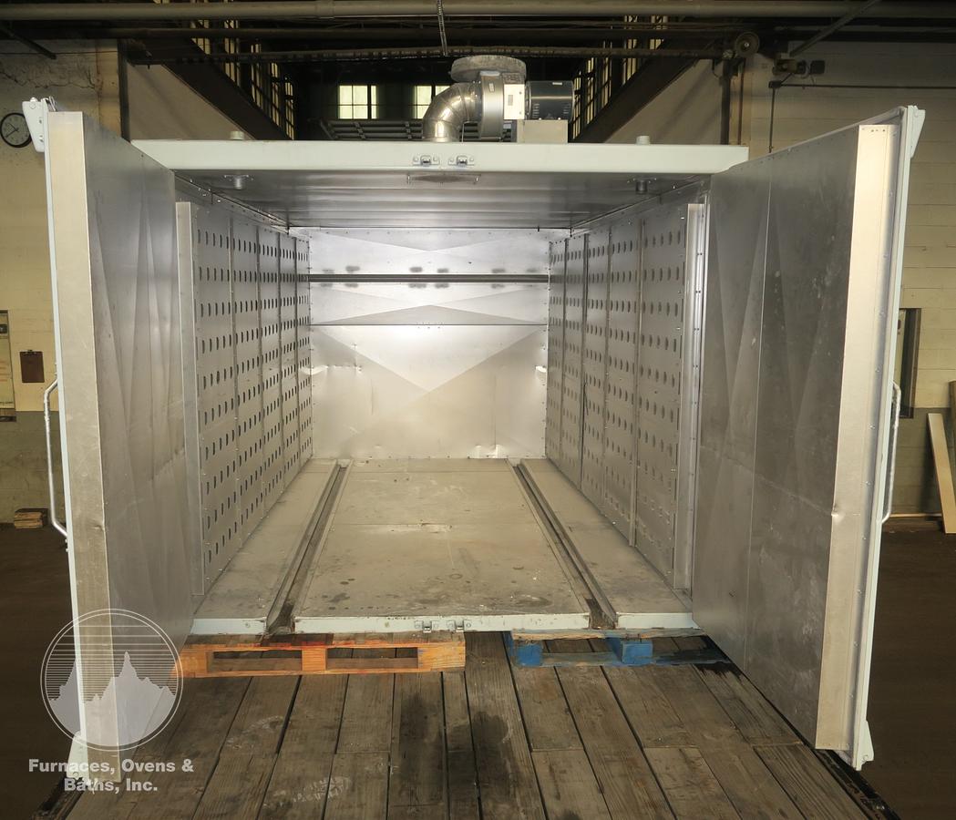 Used 72"W x 72"H x 120"L, Precision Quincy, Electric Walk-In Oven, 450°F, Solvent Rated , Class A