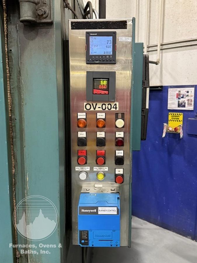 Used 48"W x 72"H x 48"L, Grieve B1H-750, Gas Fired Walk-In/Truck Oven, 750°F