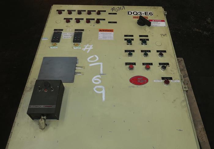 Used 19"W x 18" High x 120" Long, New England Oven Belt Conveyor Oven, Electric, 850-F