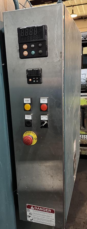 Used 48"W x 60"H x 48"L, Grieve TB-550, Electric, 550-F, w/Cart