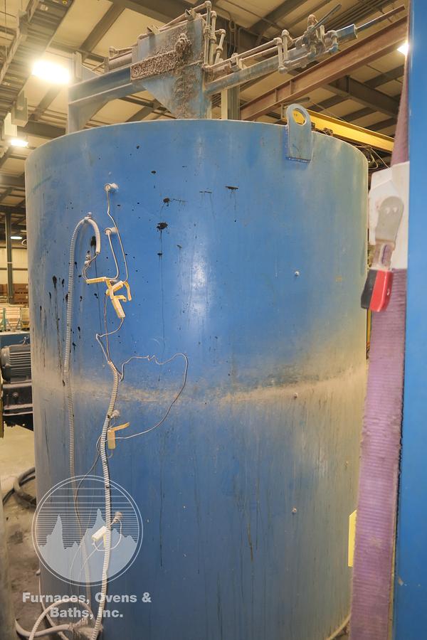 Used Wisconsin Pit Furnace 38" x 48", Electric, 1250°F