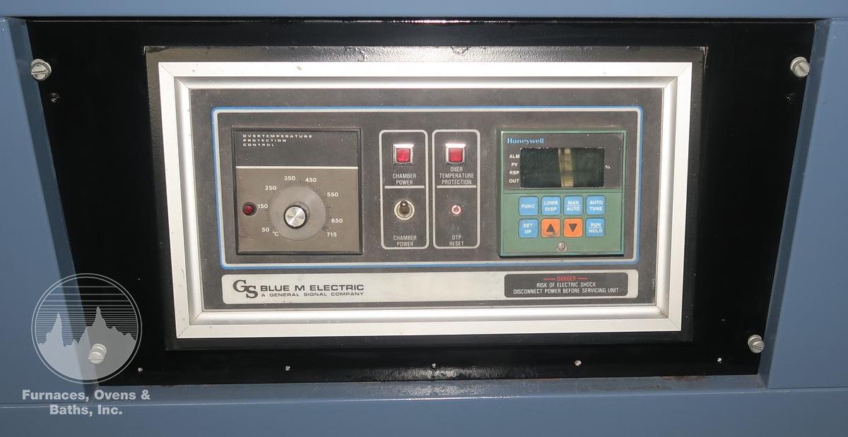 Used 38"W x 25"H x 20"L, Blue M CW-8880G, 1300-F, Electric