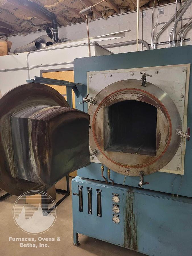 Used 15"W x 12"H x 18"L Lindberg Sinterall Hydrogen Retort Furnace, Electric, 2100°F