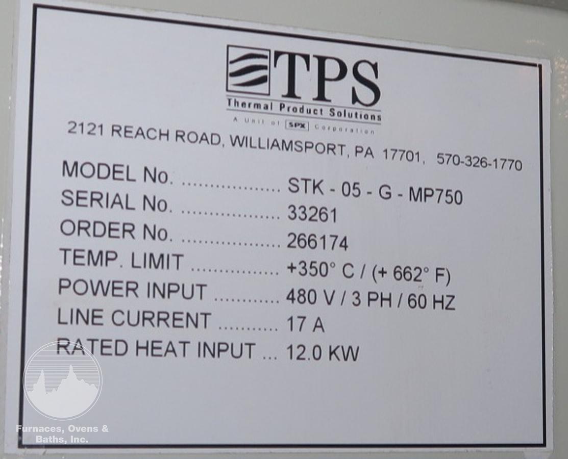 Used 25"W x 20"H x 20"L Blue M Dual Chamber, 662°F, Electric