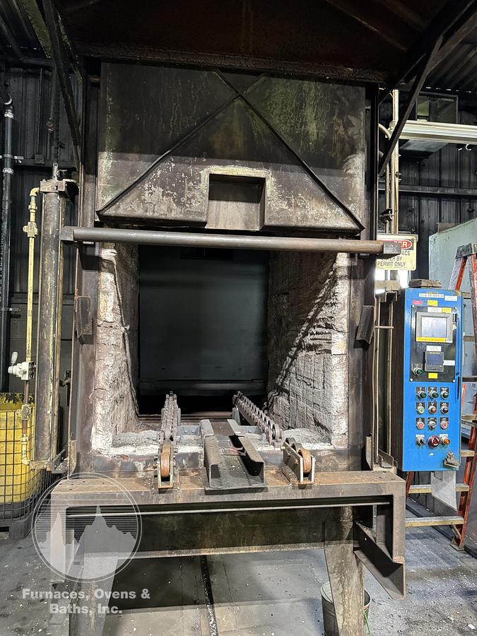 Used 36"W x 36"H x 48"L, J.L. Becker, 1400°F, Gas Fired, Fiber Lined