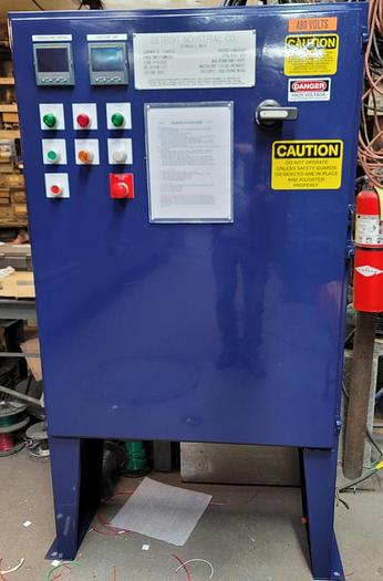 36"W x 72"H x 36"L x 4, Detroit Industrial, Gas Fired 4 Compartment Batch Oven