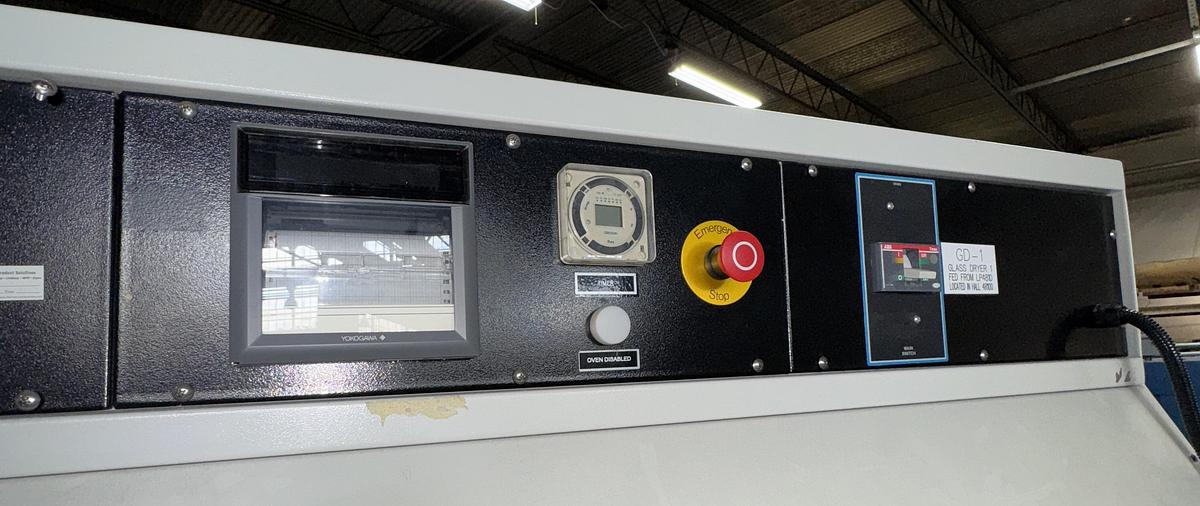 Used 60"W x 50"H x 24"L, Blue M DCW Cabinet Oven, Stainless Steel Interior, 600°F