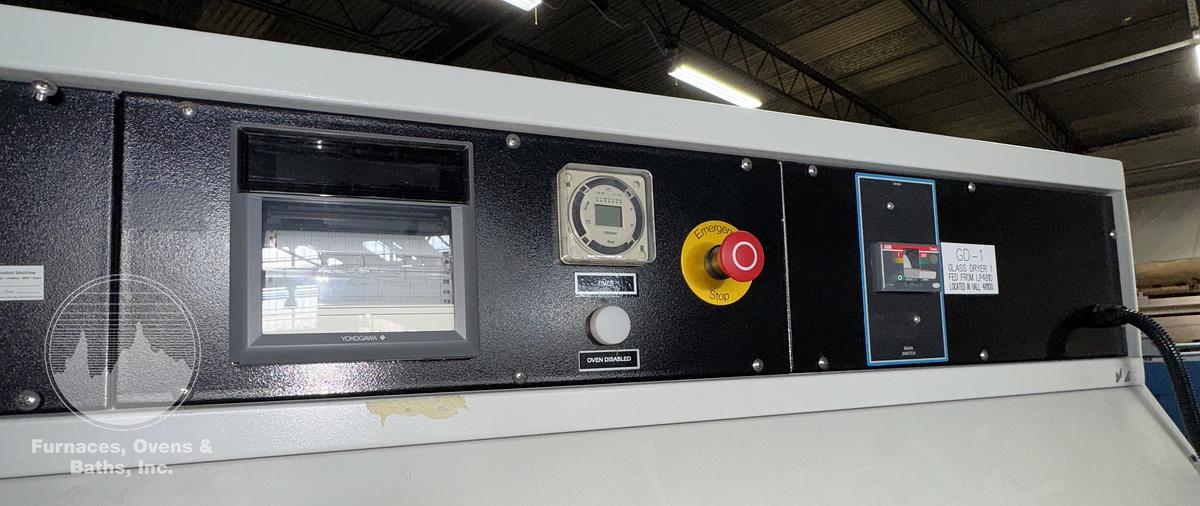 Used 60"W x 50"H x 24"L, Blue M DCW Cabinet Oven, Stainless Steel Interior, 600°F