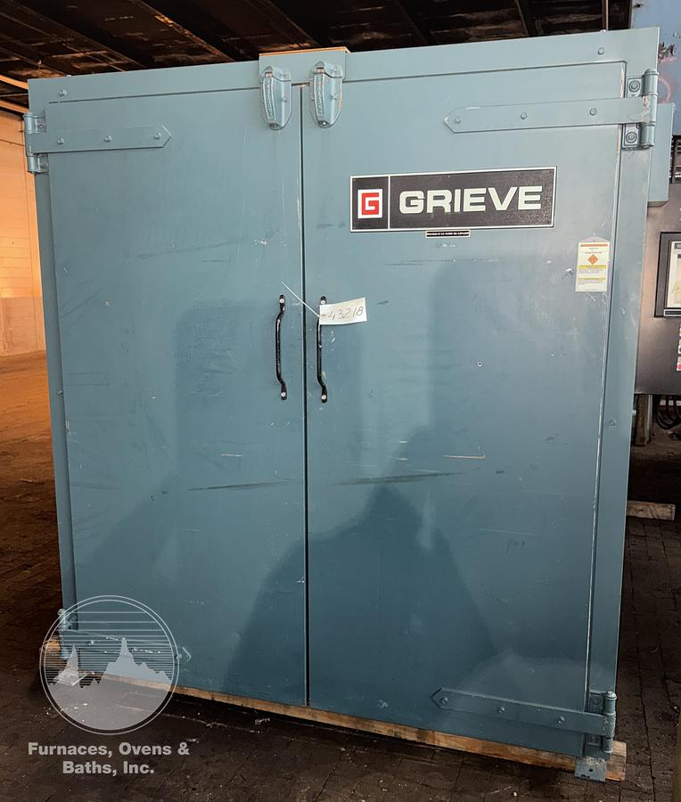Used 60"W x 72"H x 96"L, Grieve B3-500 Electric Walk-In Oven, 500°F, Vacuum Ports