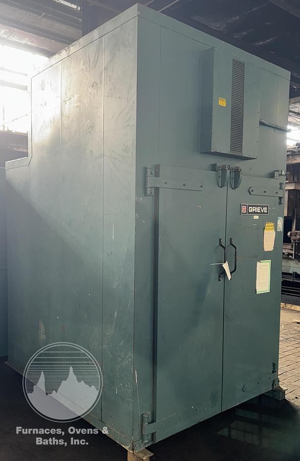 Used 54"W x 72"H x 72"L, Grieve B2-500 Electric Walk-In Oven, 500°F, Solvent Rated (200-F)