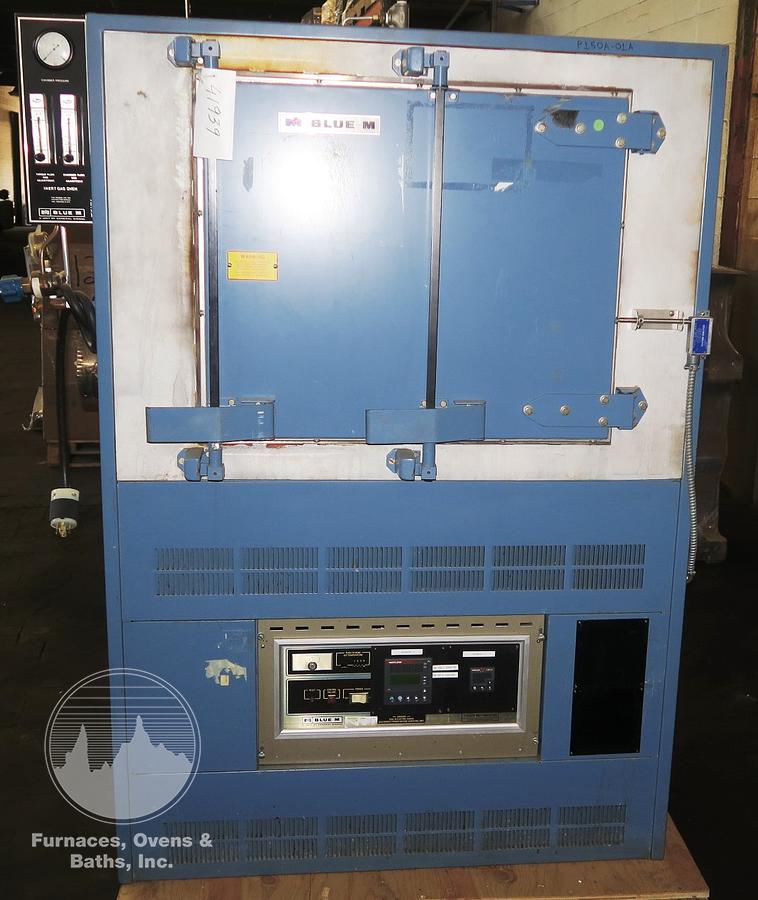 Used 25"W x 20"H x 20"L Blue M IGF-7780 Inert Gas Cabinet Oven, 1100°F
