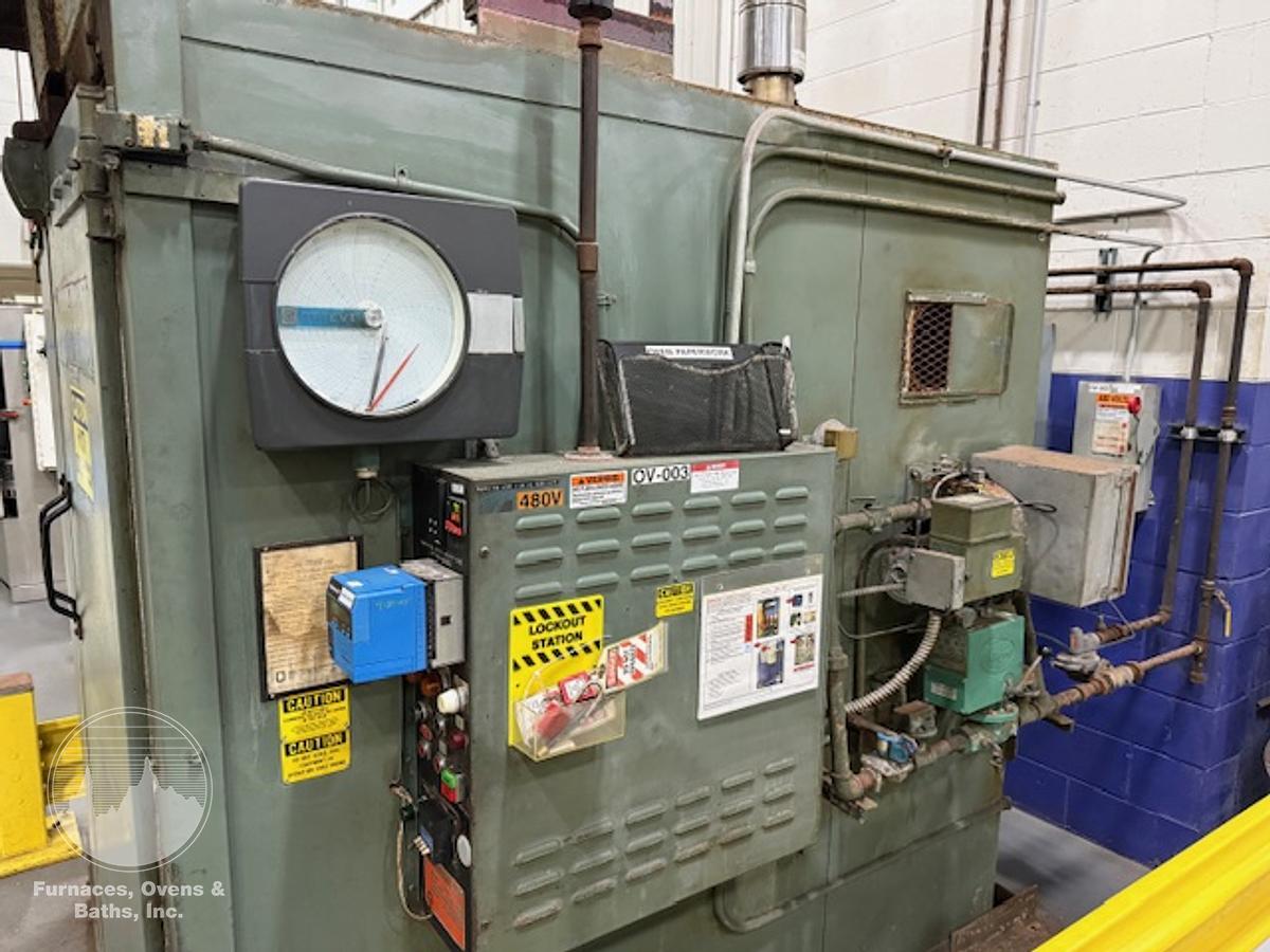 Used 48"W x 72"H x 48"L, Grieve B1-750, Gas Fired Walk-In Oven, 750°F