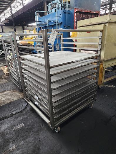 Used 48"W x 60"H x 48"L, Grieve TBH-550, Electric, 550-F, Stainless Steel Interior