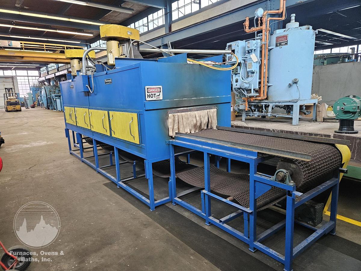 Used 30"W x 12"H x 14'L Thermcraft High Temperature Belt Conveyor Oven, Electric, 1000°F