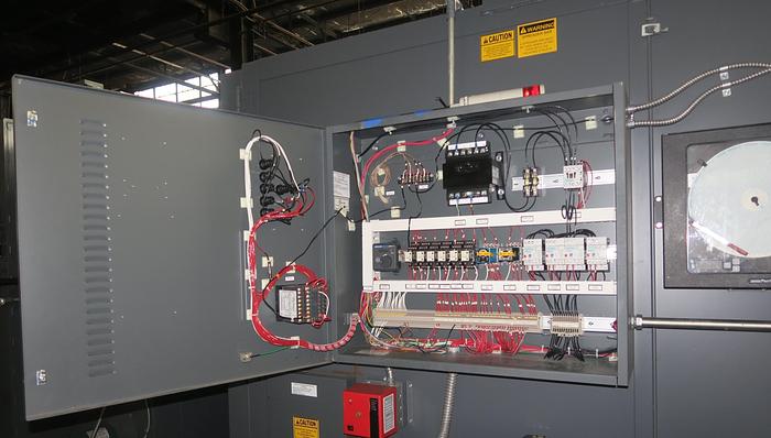 Used 60"W x 84"H x 60"L, Steelman, 500°F, Gas Fired, Class A, Solvent Rated, LIKE NEW