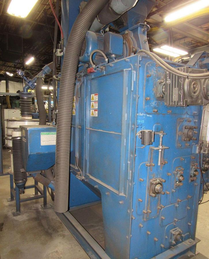 Used 2012 WHEELABRATOR SHOTPEEN TUMBLAST