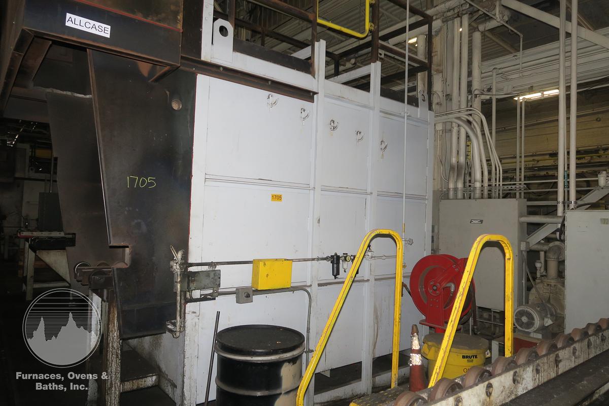 Used Surface Combustion Box Temper 36"W x 36"H x 72"L, Electric, 1250-F