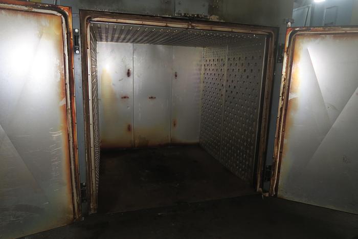 Used 72"W x 72"H x 72"L, JPW, Gas Fired Walk-In Oven, 500°F