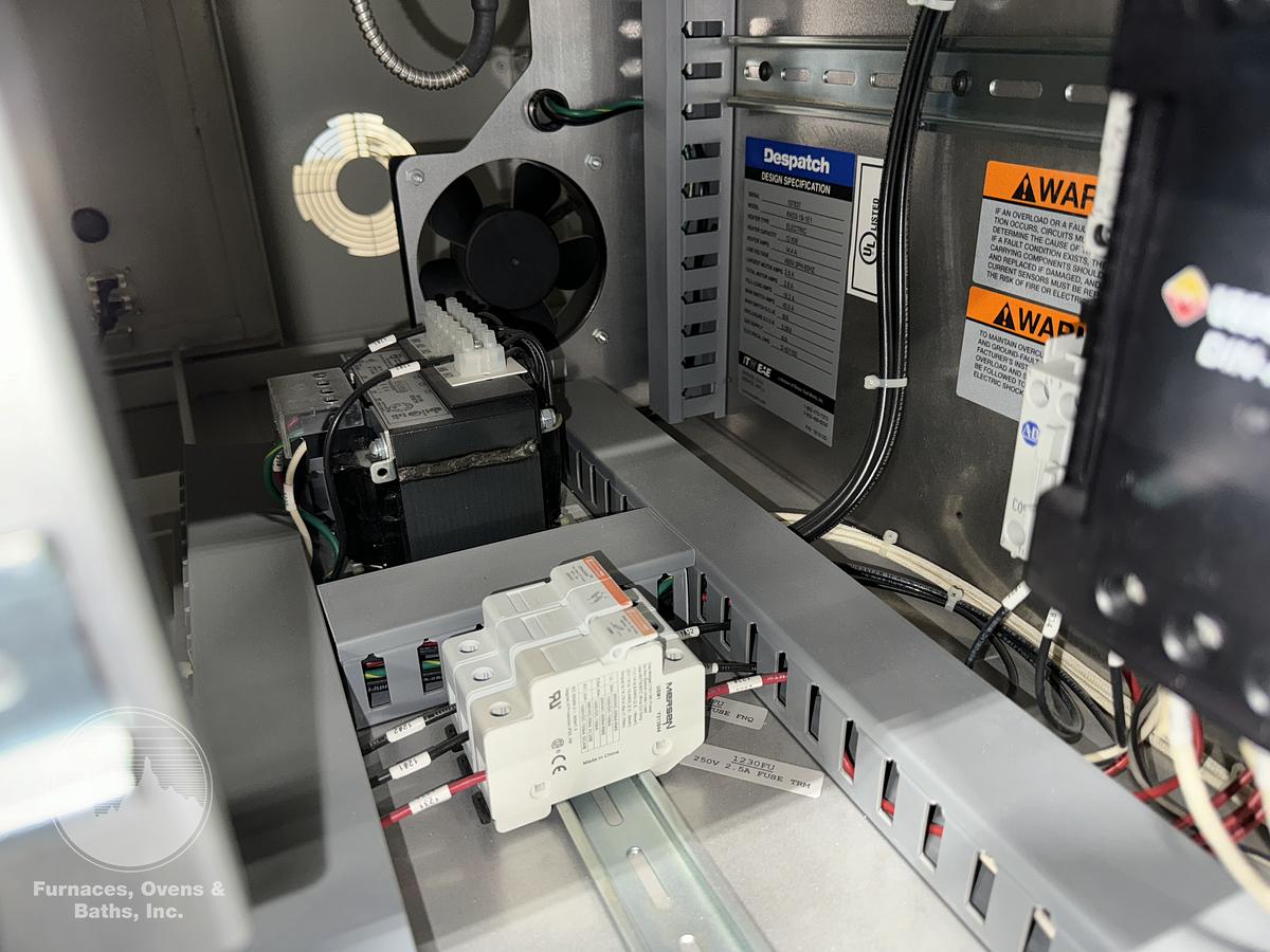 Used 37"W x 37"H x 25”L, Despatch Industries RAD2-19 Cabinet Oven, 650-F, Electric