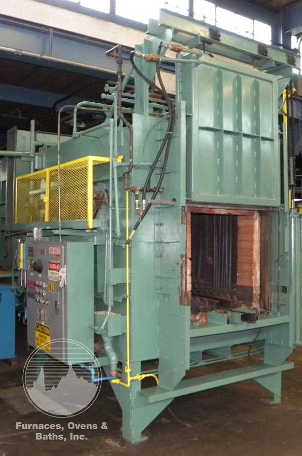 Used Surface Combustion Atmosphere Box Furnace, 30"W x 30"H x 48"L, Pro Electric, 1750°F