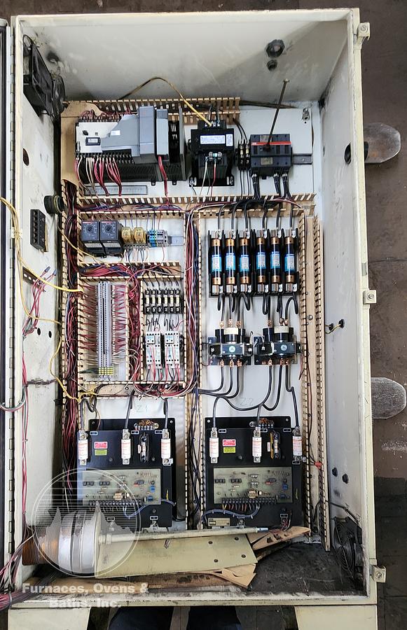 Used 18"W x 6" High x 15' Long, New England Oven Belt Conveyor Oven, Electric, 850-F, 2 Zone