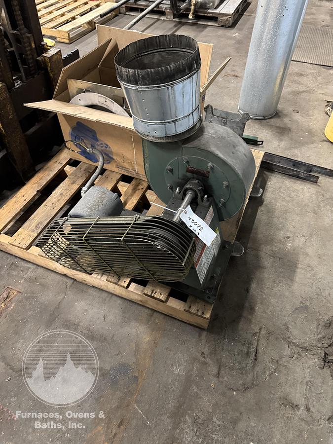 Used 60"W x 84"H x 60"L, Wisconsin Oven, Gas Fired Walk-In Oven, 500°F