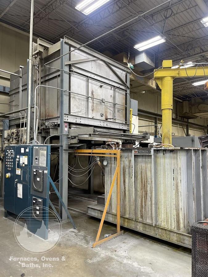Used Despatch Industries Dropbottom Quick Quench Furnace