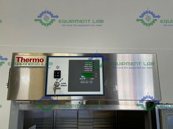 Used Thermo Scientific MR25SS-SAEE-TS GPR Series +4C° Lab Refrigerator 23 Cu, Ft