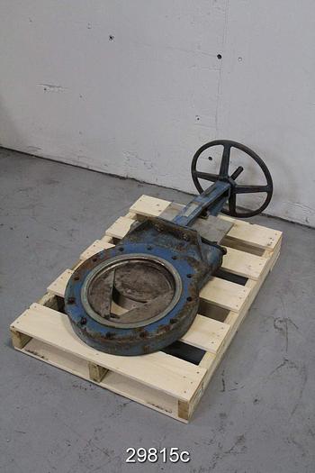 Used Dezurik 12" Hand Operated Knife Gate Valve #29815
