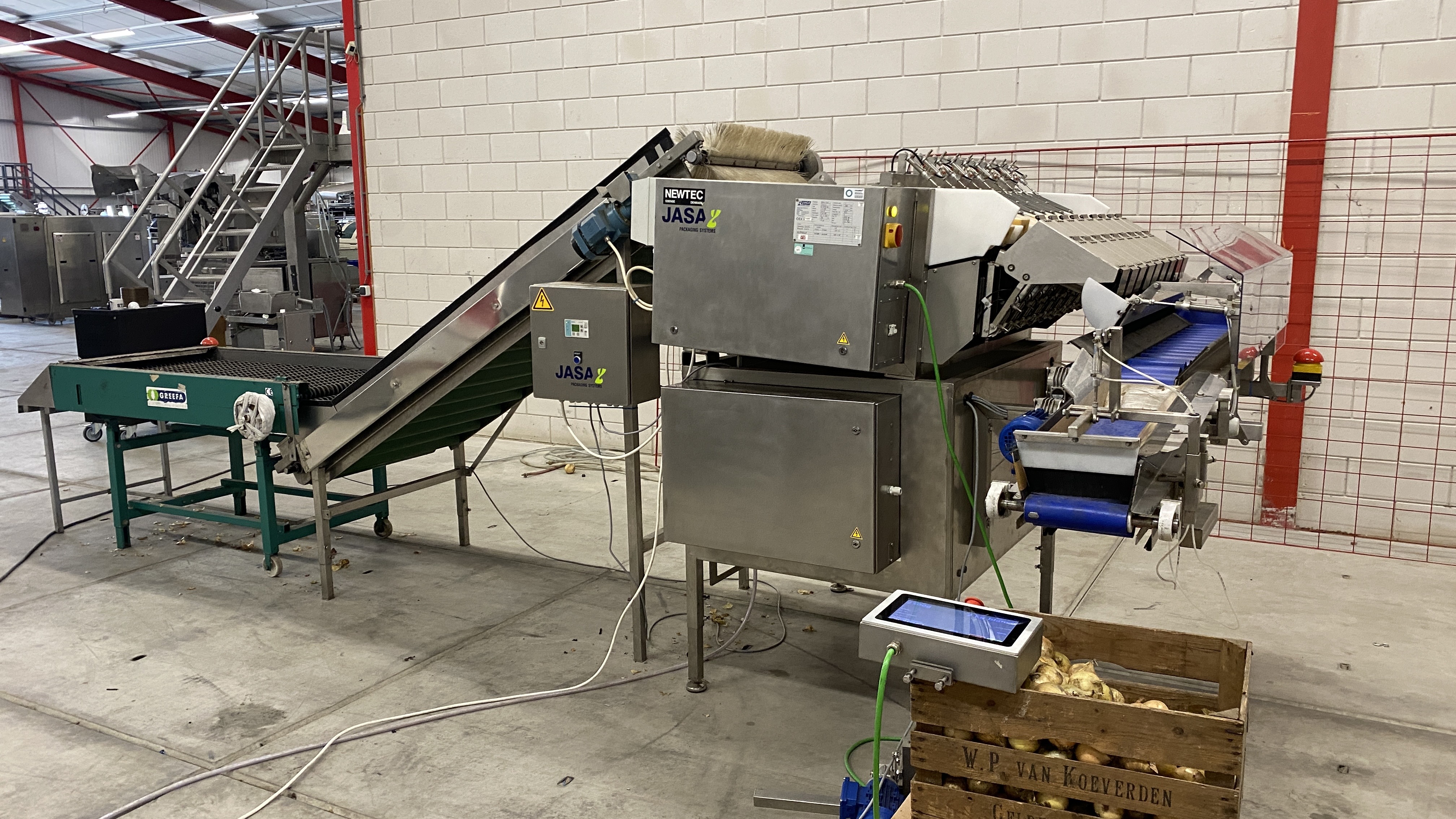 Used 2015 Newtec 9 channel weigher