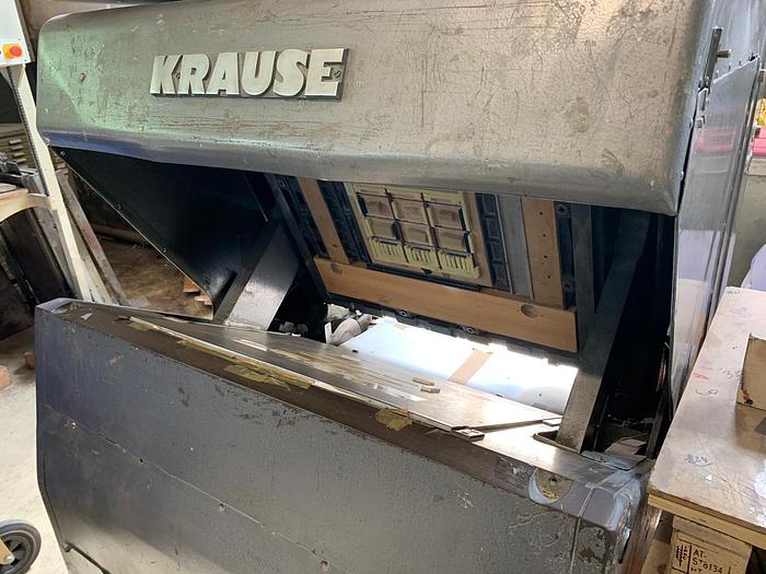 Used Krause wallet die cutting 50x65