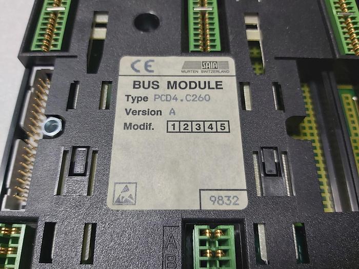Modulo bus, PCD4.C260, Saia, nuovo