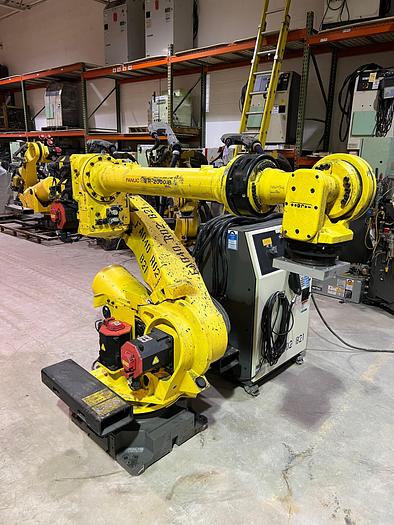 Used LOW-HOUR 2014 FANUC R2000IB/185L, CLEANED AND TESTED