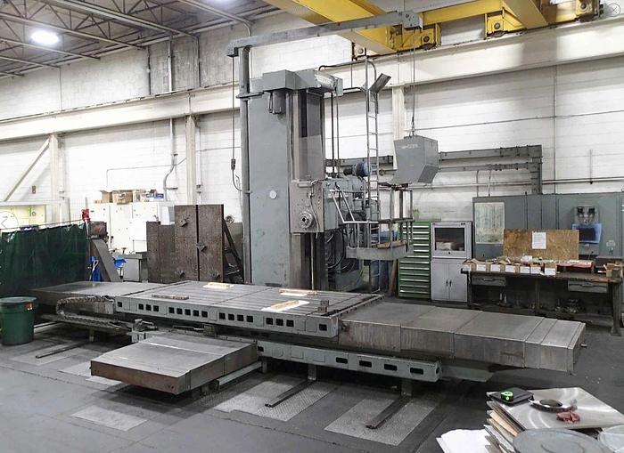 Used GIDDINGS & LEWIS BORING MILL MODEL 70-H6-T
