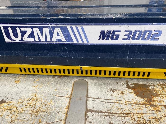 Used 2018 Uzma MG 3002 Mechanical Guillotine Shears