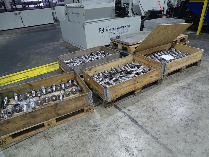 Used 2016 Mazak 3 x HMC Nexus 10800-Il with a Palletech 24