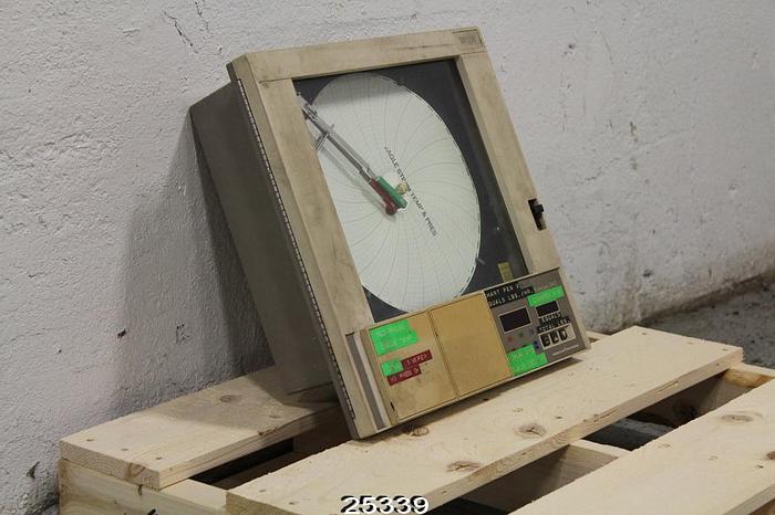 Used Taylor Instrument FULSCOPE Combustion  Engineering Taylor Fulscope Er/C Chart Recorder, Single Loop, Digital Display #25339