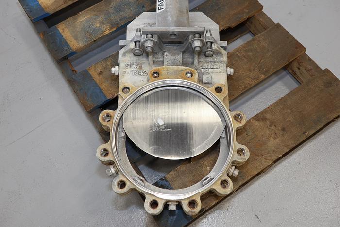 Used Fabri-valve 12" Air Operated Knife Gate Valve #44171