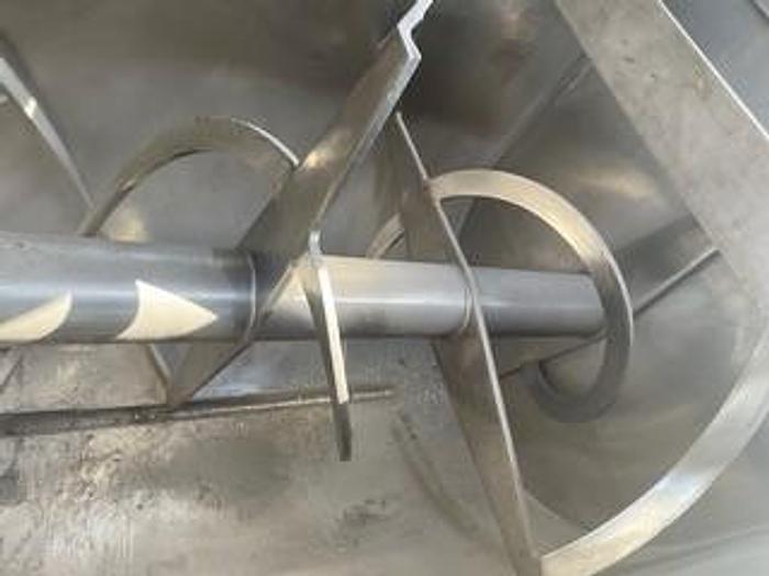 Used Mixer, Ribbon, 80 CF, S/st, Double Ribbon #S744185