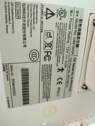 Gebraucht GE ohmeda D-FPD15-00 Patientenmonitor