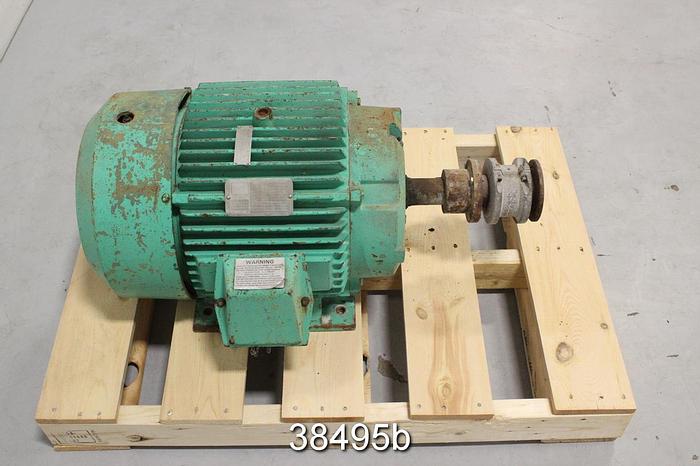 Used Reliance P Ac Motor, 25 Hp,, 1770 Rpm, 460 Volt #38495