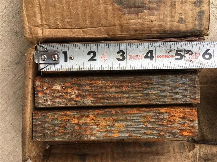 Used Lot of National Oilwell Varco Die Inserts Approximately 5-9/16" x 1-1/2"
