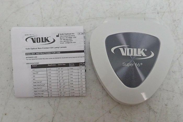 Used Volk Optical VS66 Super 66 (Black Ring) Lens - New in Box